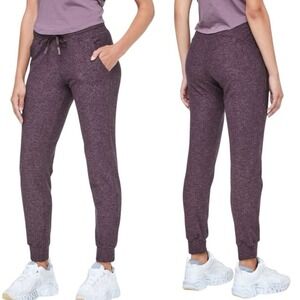 Lululemon Ready To Rulu Jogger Lounge Pants Pink Purple Spacedye Size 6 W5BCJS